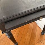 Antique Napoleon desk in blackened wood