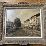 Italian School of the 20th Century: Oil on Canvas by Enrico Gatti signed