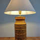 Lampe en céramique Scheurich circa années 50