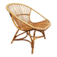 Rohe Noordwolde (Dutch design) vintage rattan armchair from the 1960s