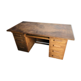 Oak box desk