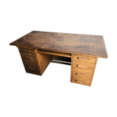 Oak box desk