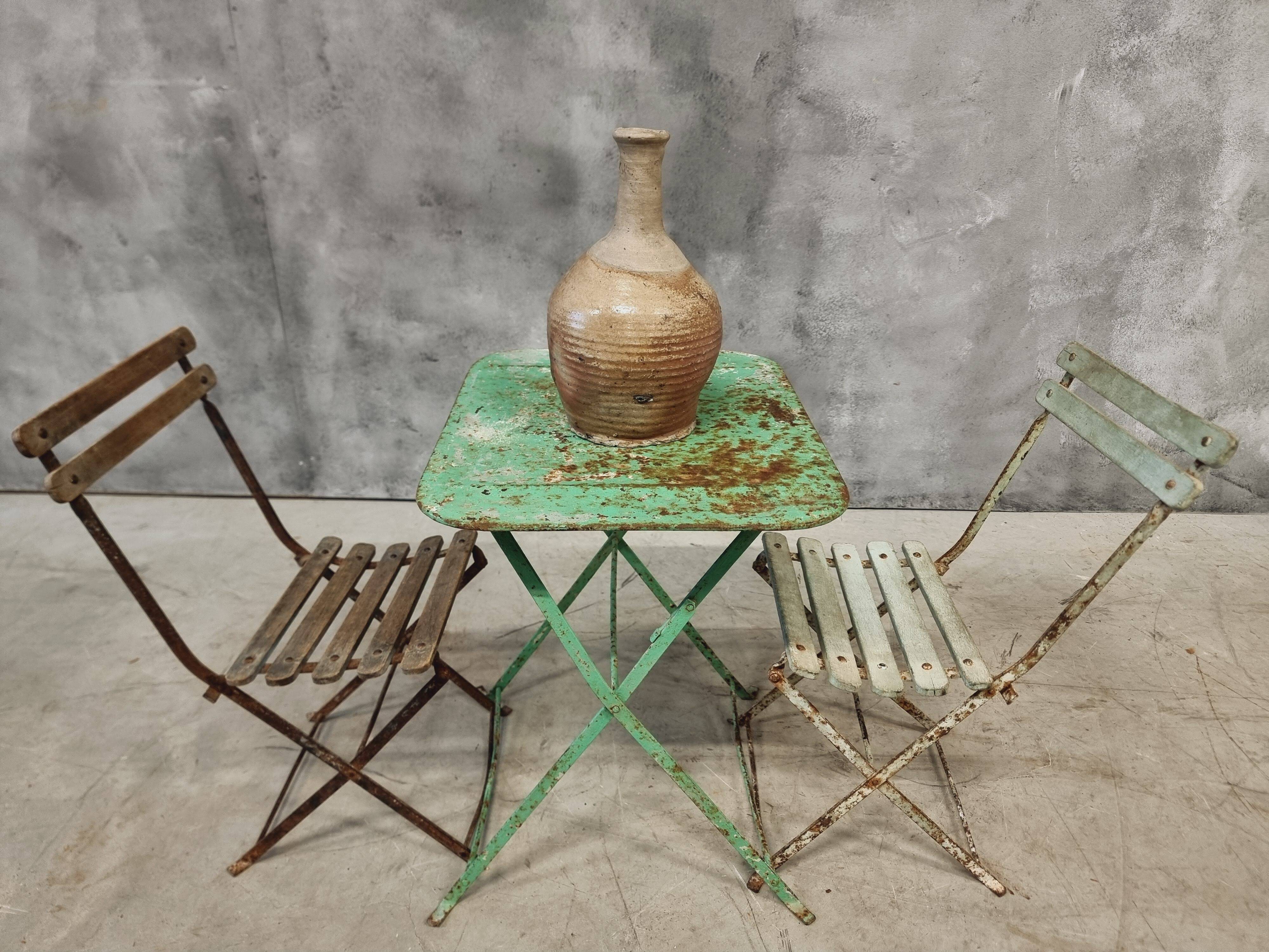 Antique French bistro set for children