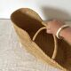 Doll's basket made of woven straw, 1970s