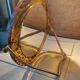 Double-sided tilt mirror 70's lucite