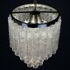 Mid-century Murano glass chandelier attributed to Toni Zuccheri for Venini, Italy, 1960s.