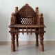 Fauteuil ancien Pidha Num2 Radjastan XIXeme en Palissandre massif