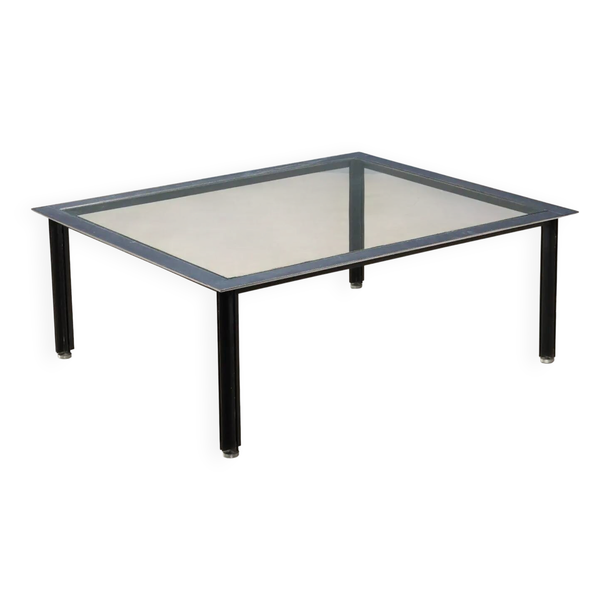 Table basse vintage Azucena Fasce Cromate design Italie 1960s-70s