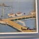 Frank Sloan (1900-1984) - Oil on hardboard - Sailboats near the bridge