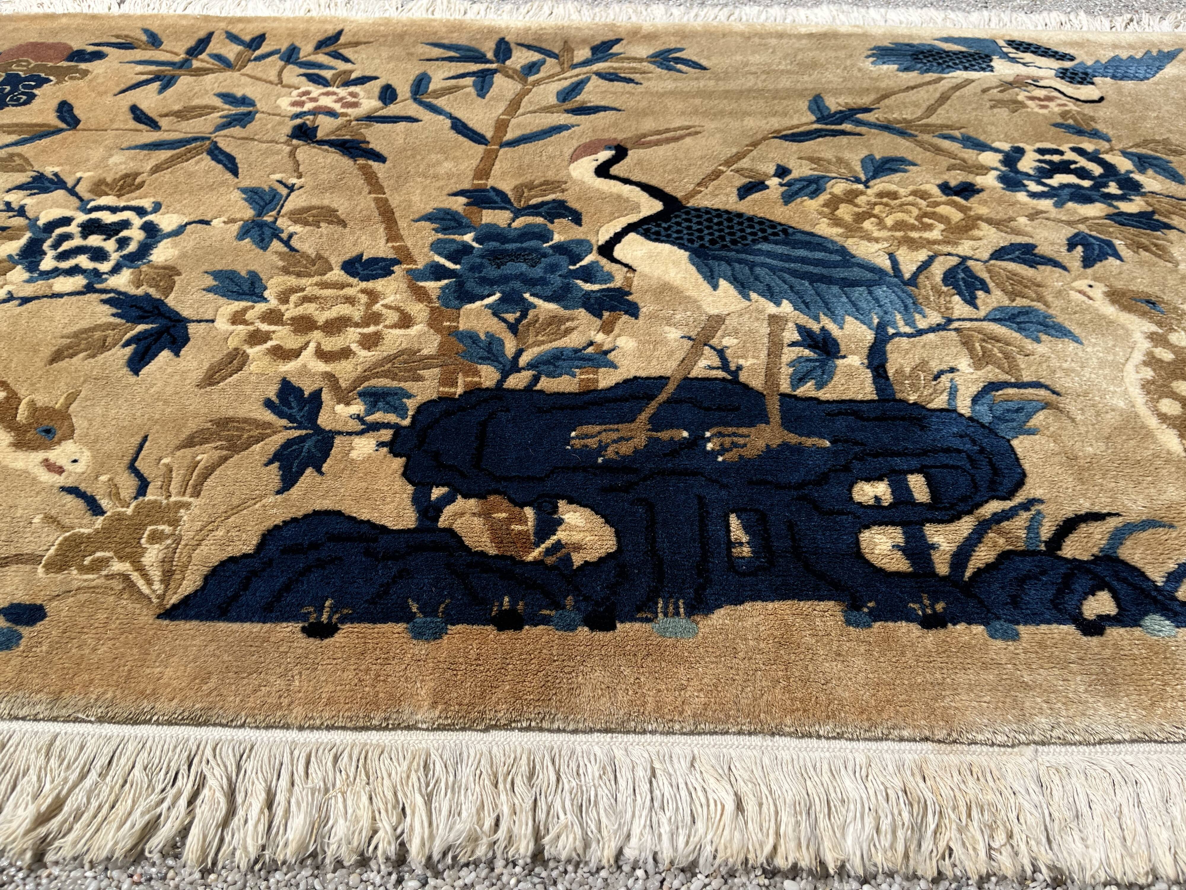 Carpet, Beijing early XXth century, 94x150 cm