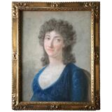 Portrait d’une femme, XVIIIème siècle