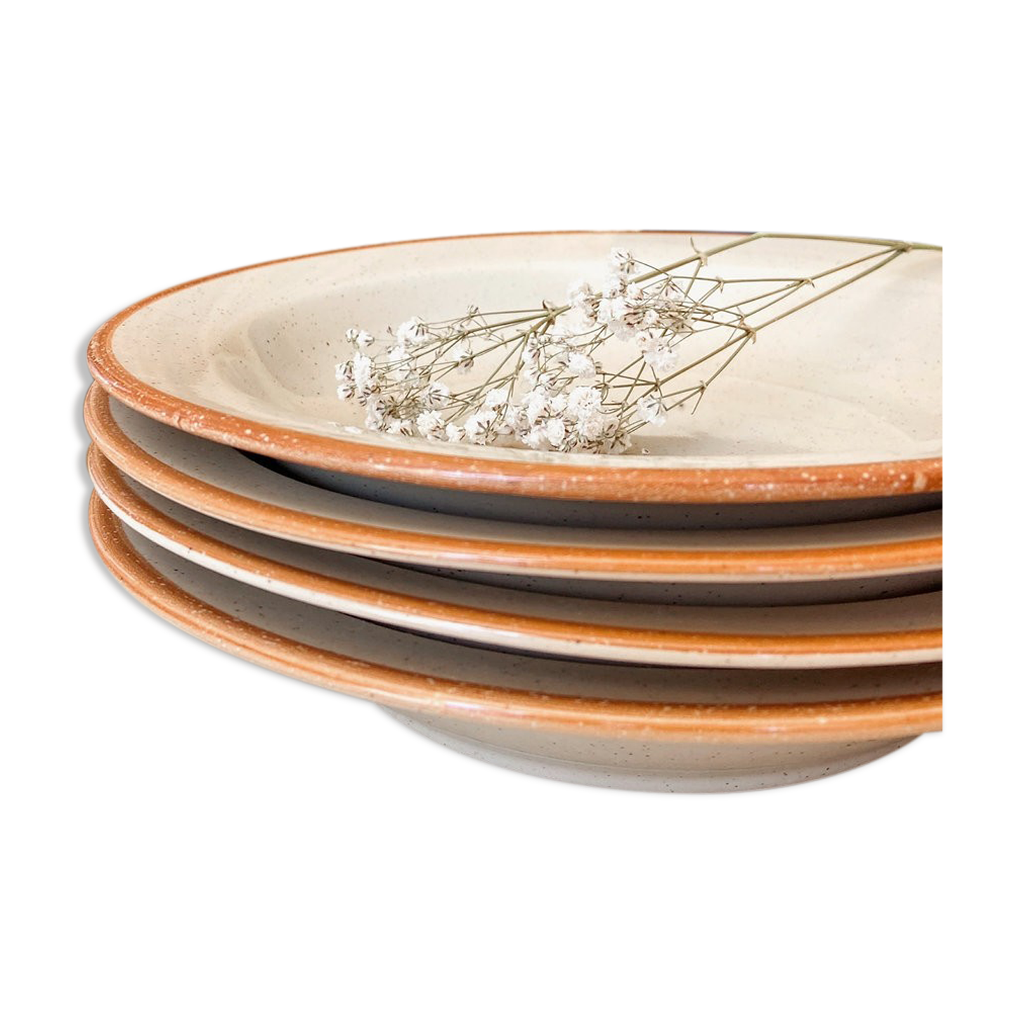 Lot de 4 assiettes