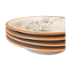 Lot de 4 assiettes
