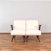 Mid-Century Modular Polish Armchairs, 1960s, Set of 2