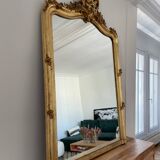 Antique gilded mirror