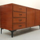 1960s sideboard in teak and formica