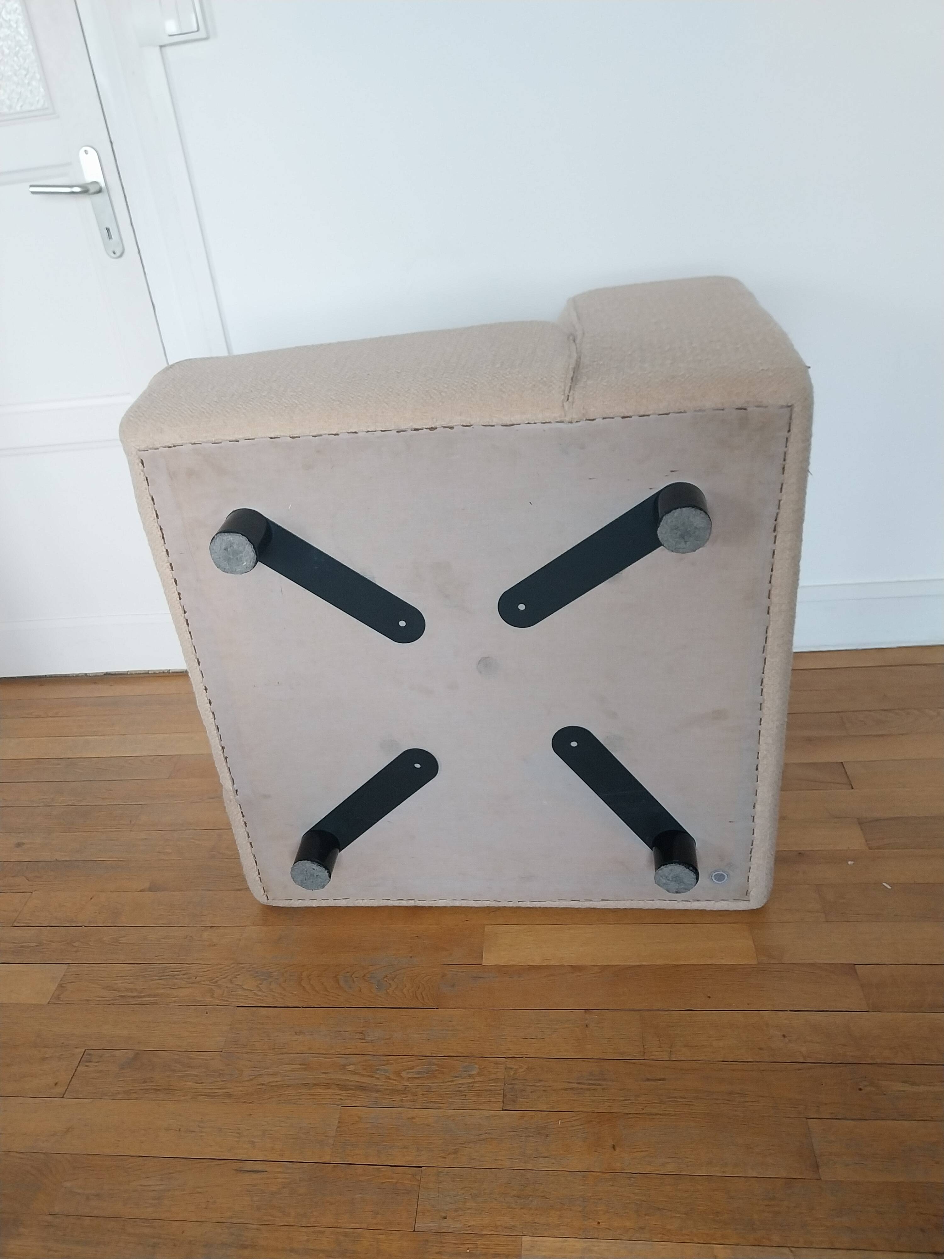 Pair of Novemila armchairs Tito Agnoli for international furniture 70s