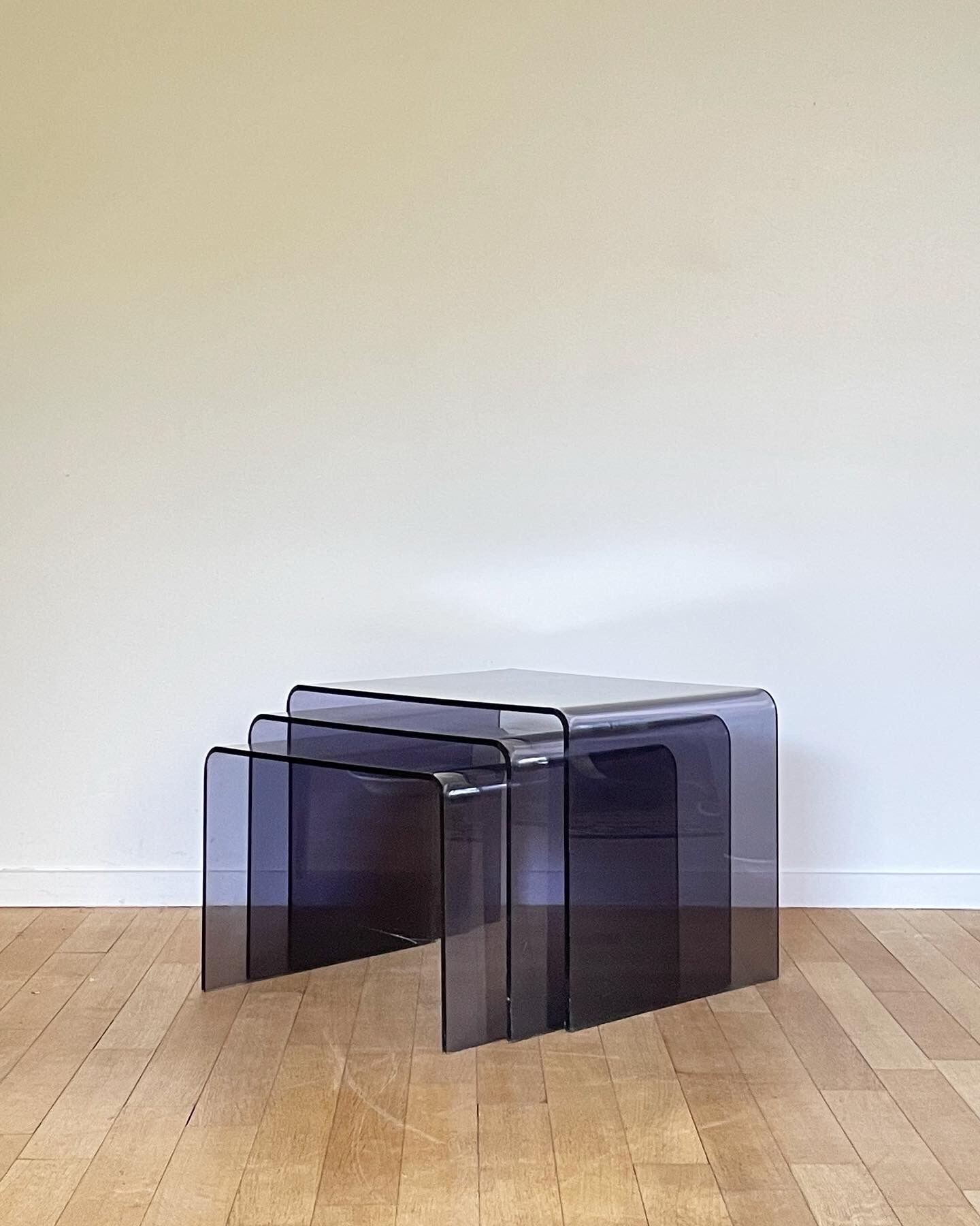 Tables gigognes Michel Dumas, 1970