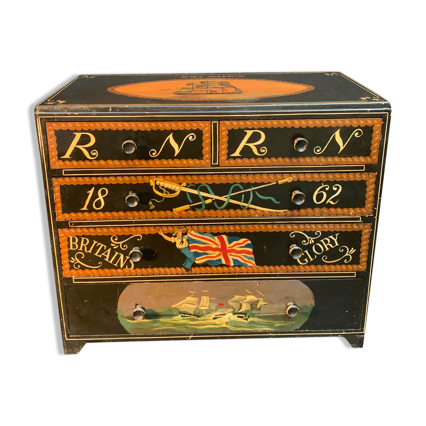 Painted dresser 1950