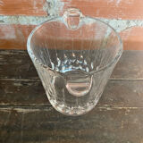 Crystal Ice Bucket Mold + Vintage Handle #D469