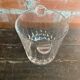 Crystal Ice Bucket Mold + Vintage Handle #D469