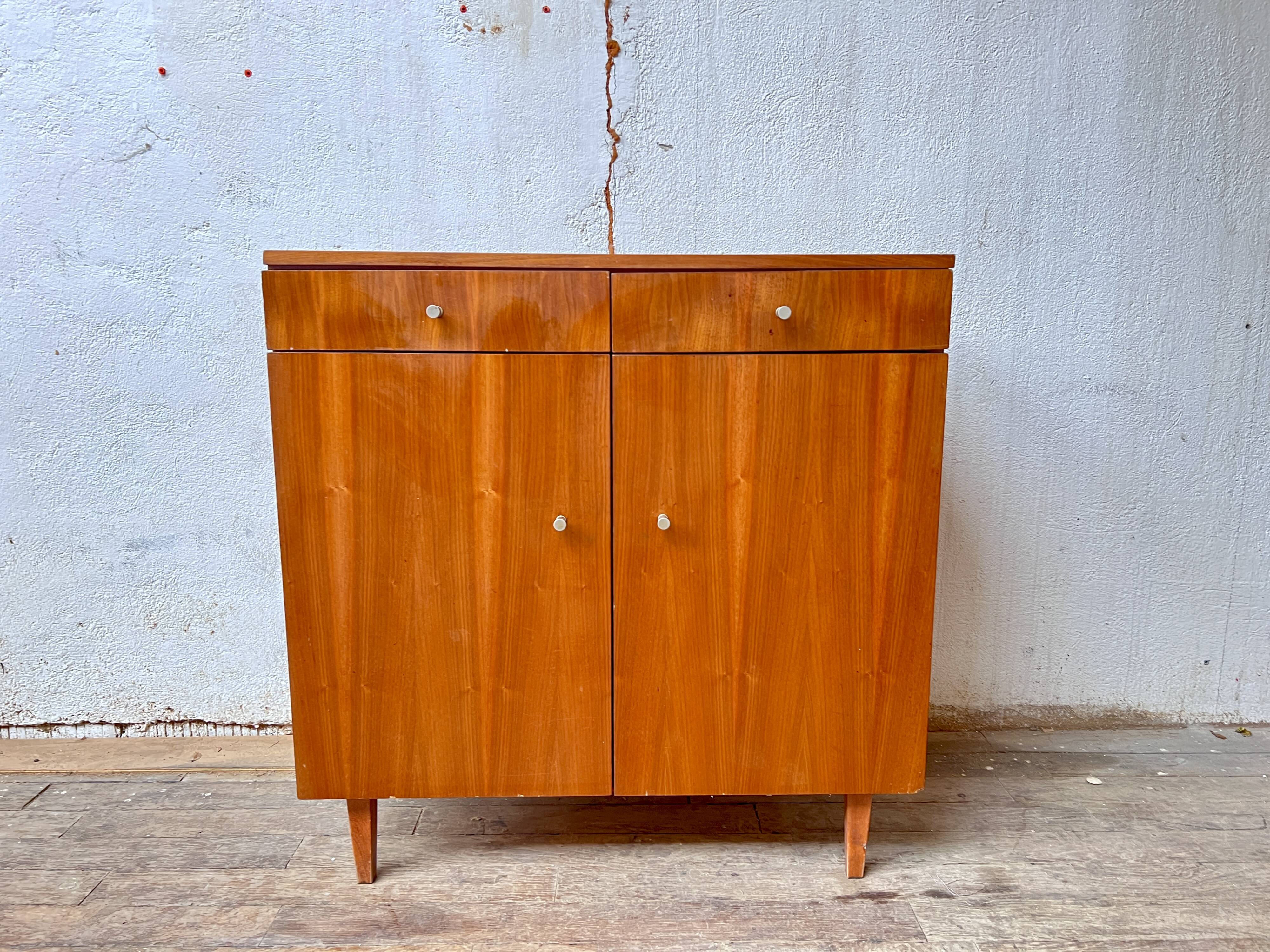 Vintage sideboard TV cabinet from the 1960s