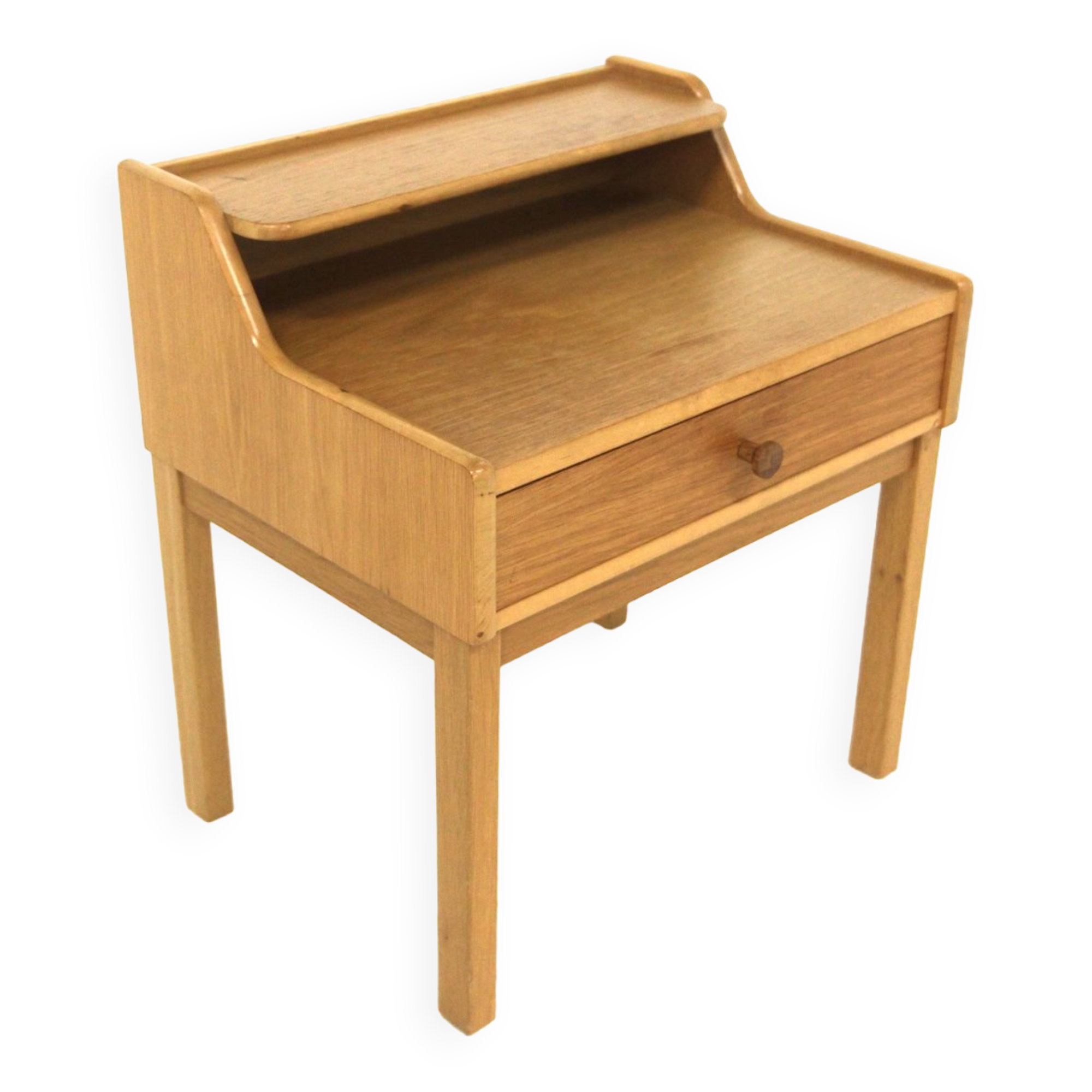 Oak bedside table Skön by Möbel Ikea Sweden 1960