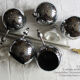 5 chrome spotlights lights Staff seventies ramp