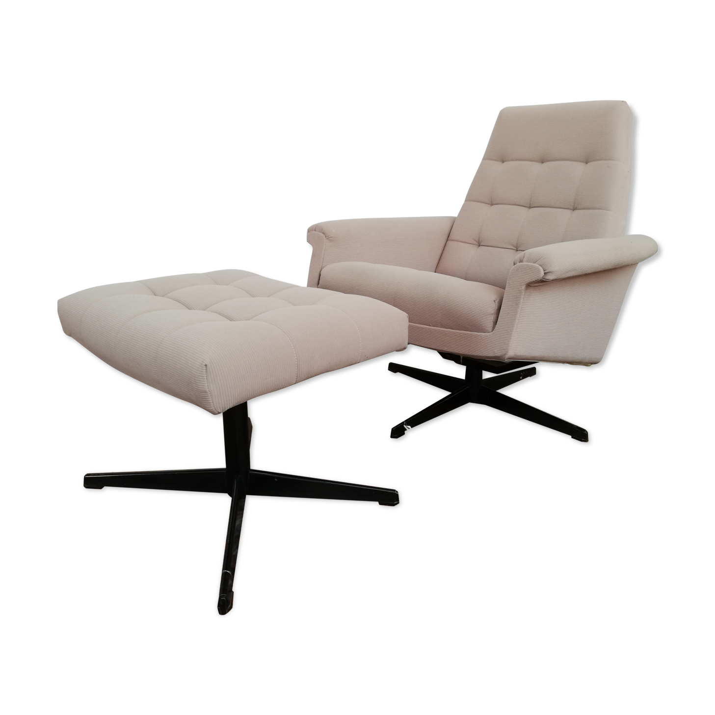 armchair and ottoman, Moravek Munzar, Ottoman