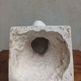 Pascal Boureille (1909-1999) Plaster bust signed portrait of a doctor