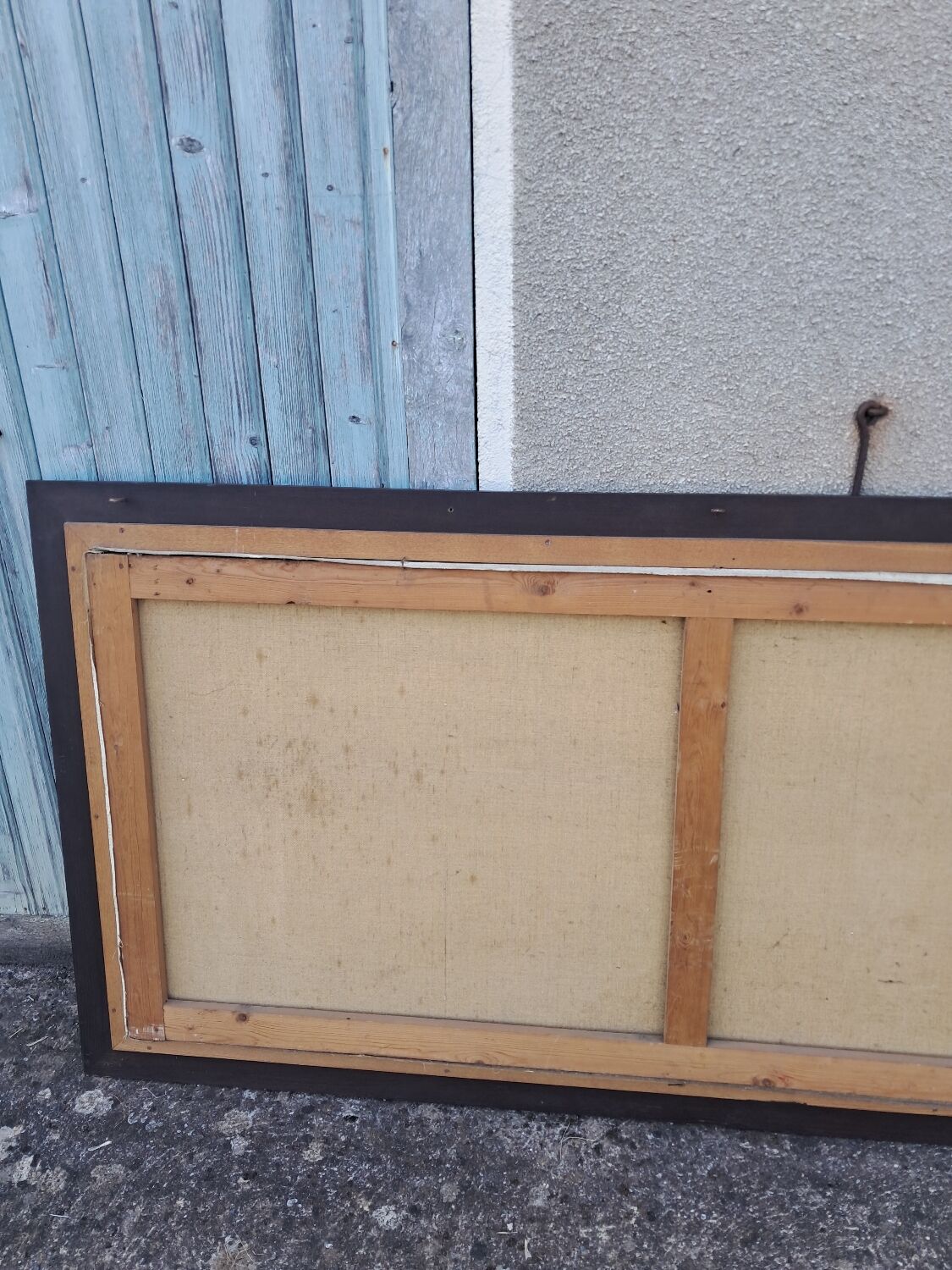 Large landscape painting