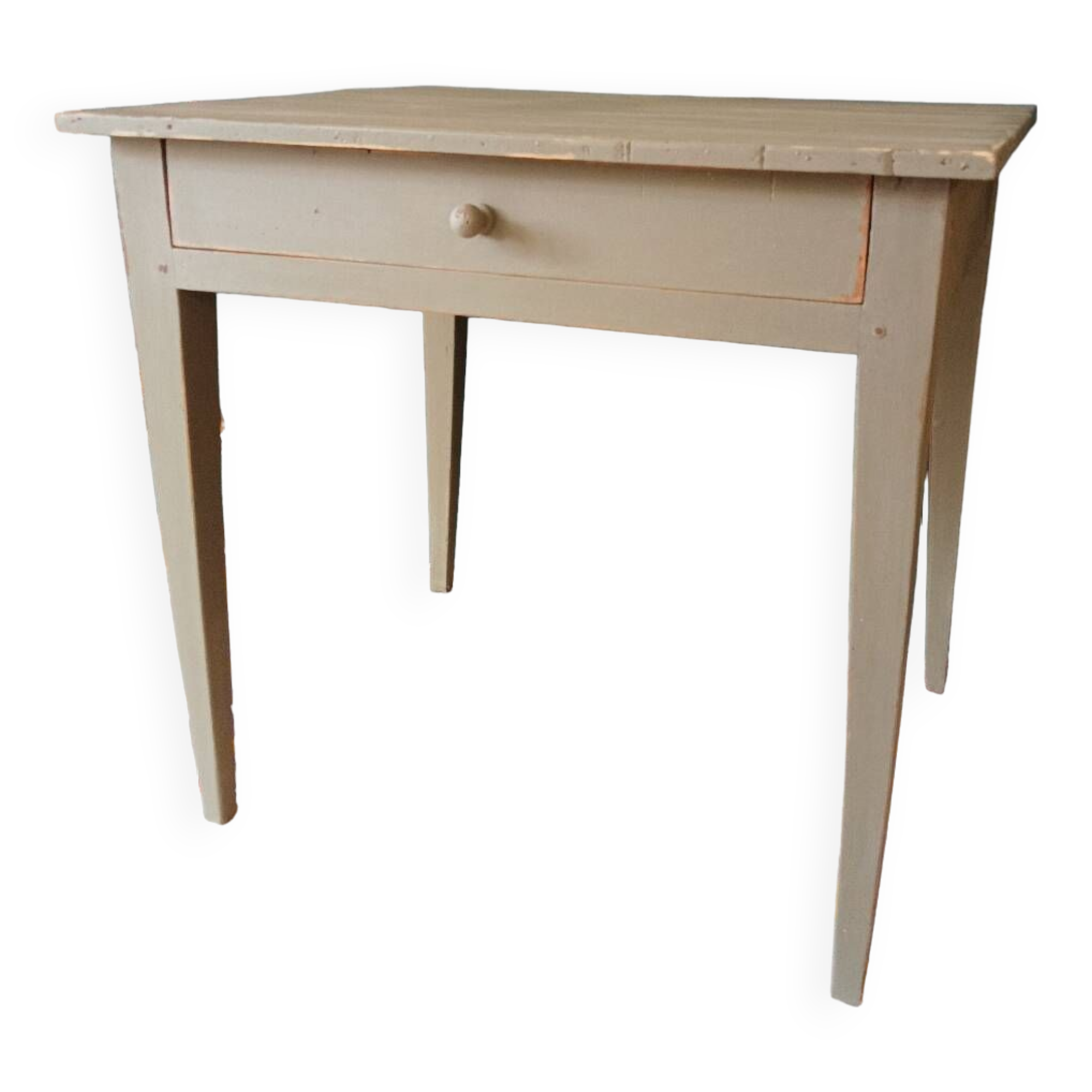 Farm table revisited in khaki