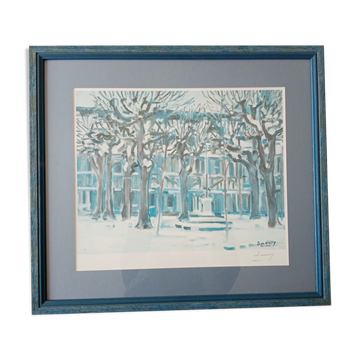 Lithography Robert Savary