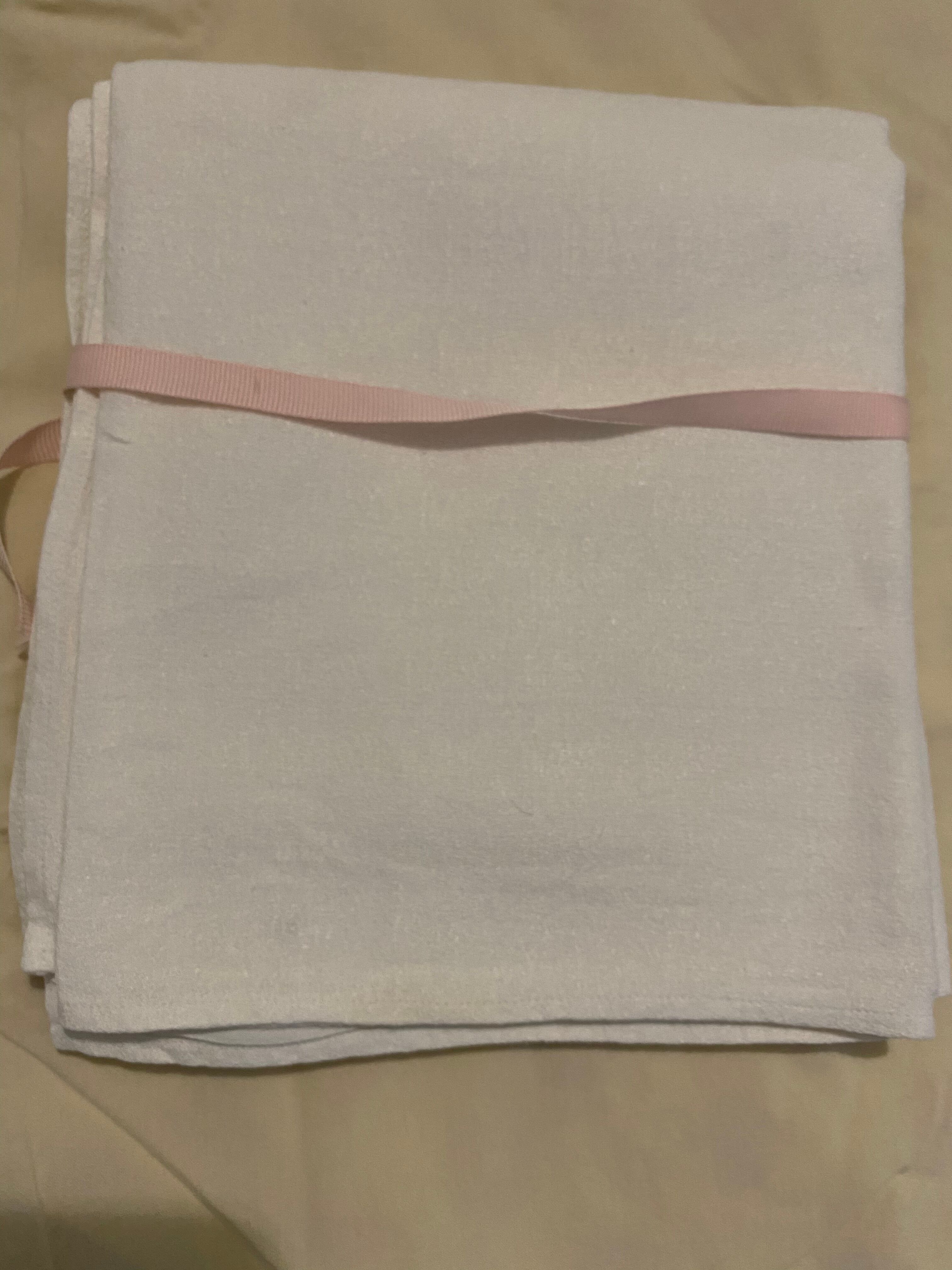 Nappe lin blanc