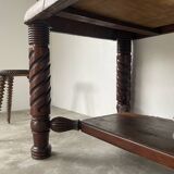 Mahogany console desk 1900