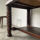Bureau console acajou 1900