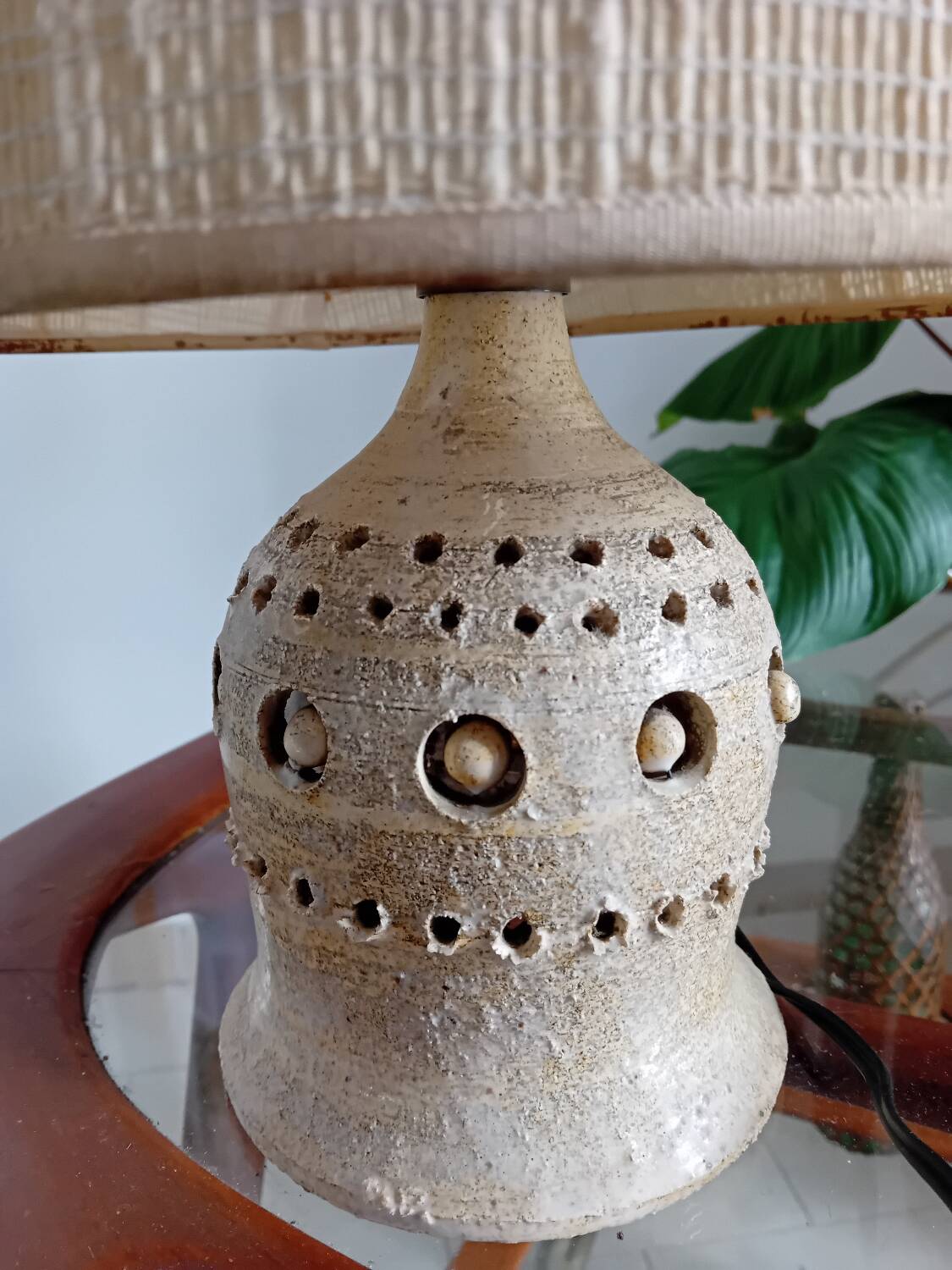 Georges Pelletier ceramic lamp