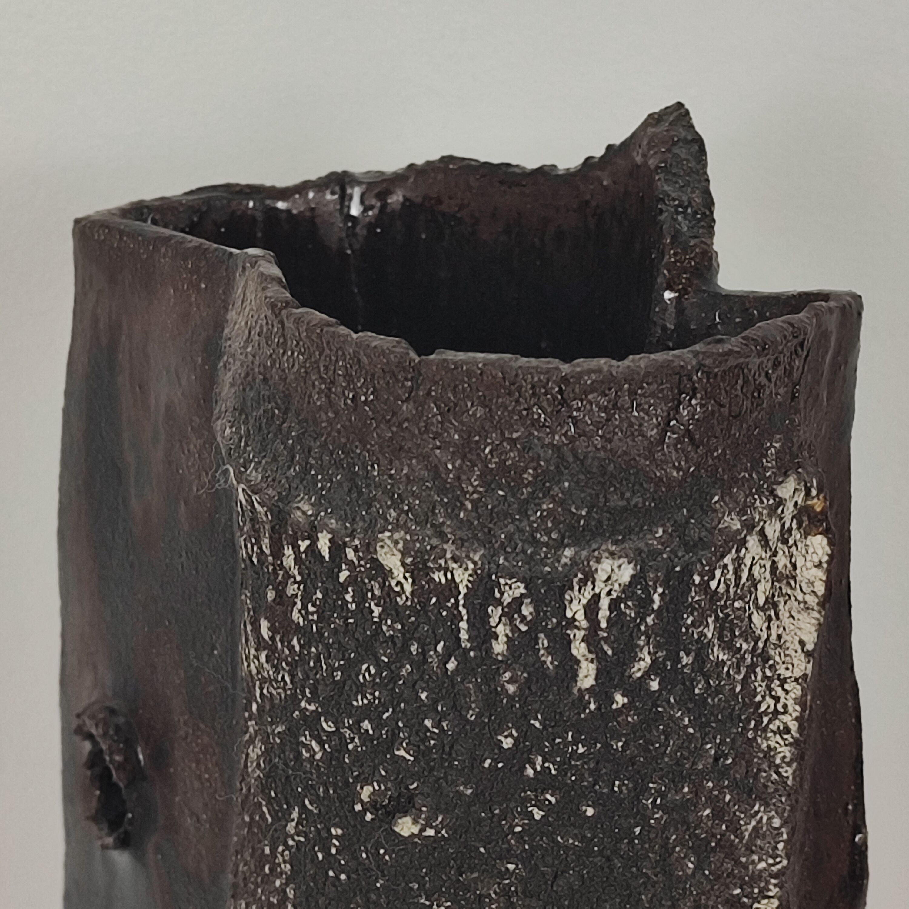"Brutalist" vase