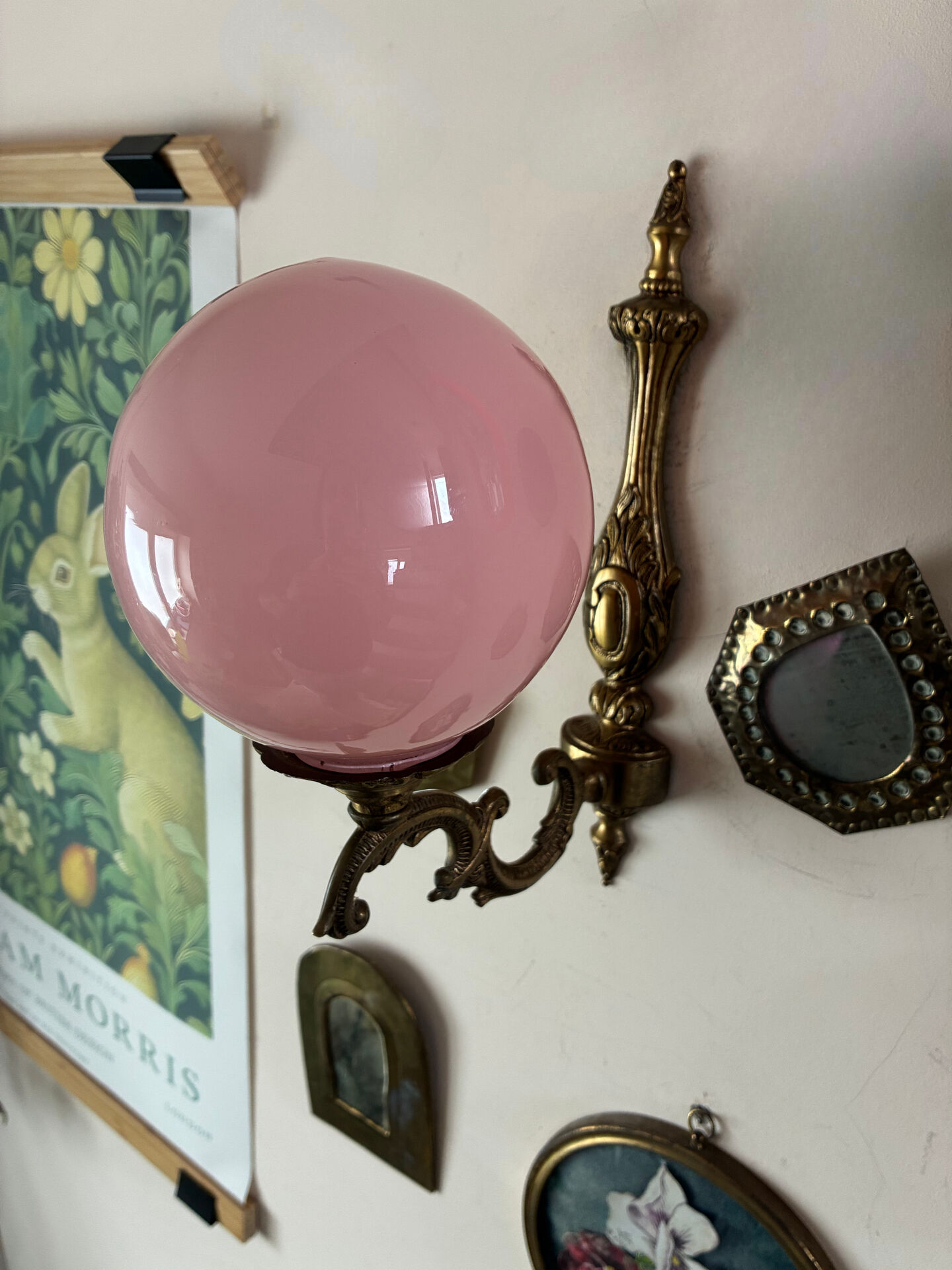 Pair of antique wall sconces