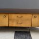 1960s kidney-shaped sideboard in two-tone wood