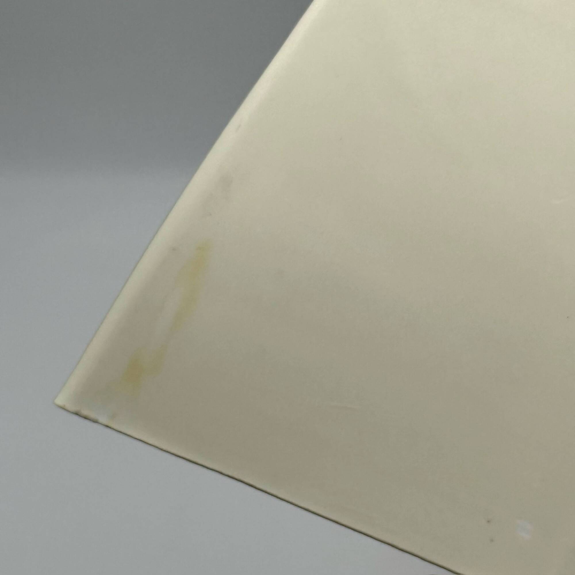 Miroir mural italien OVNI, plastique ivoire flexible, design vintage de l'ère spatiale,