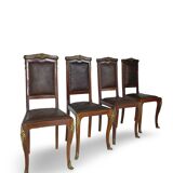 Italian art deco dining chairs 1920s