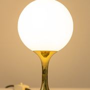 Brass table lamp by Max Bill for Temde Switzerland 1960s