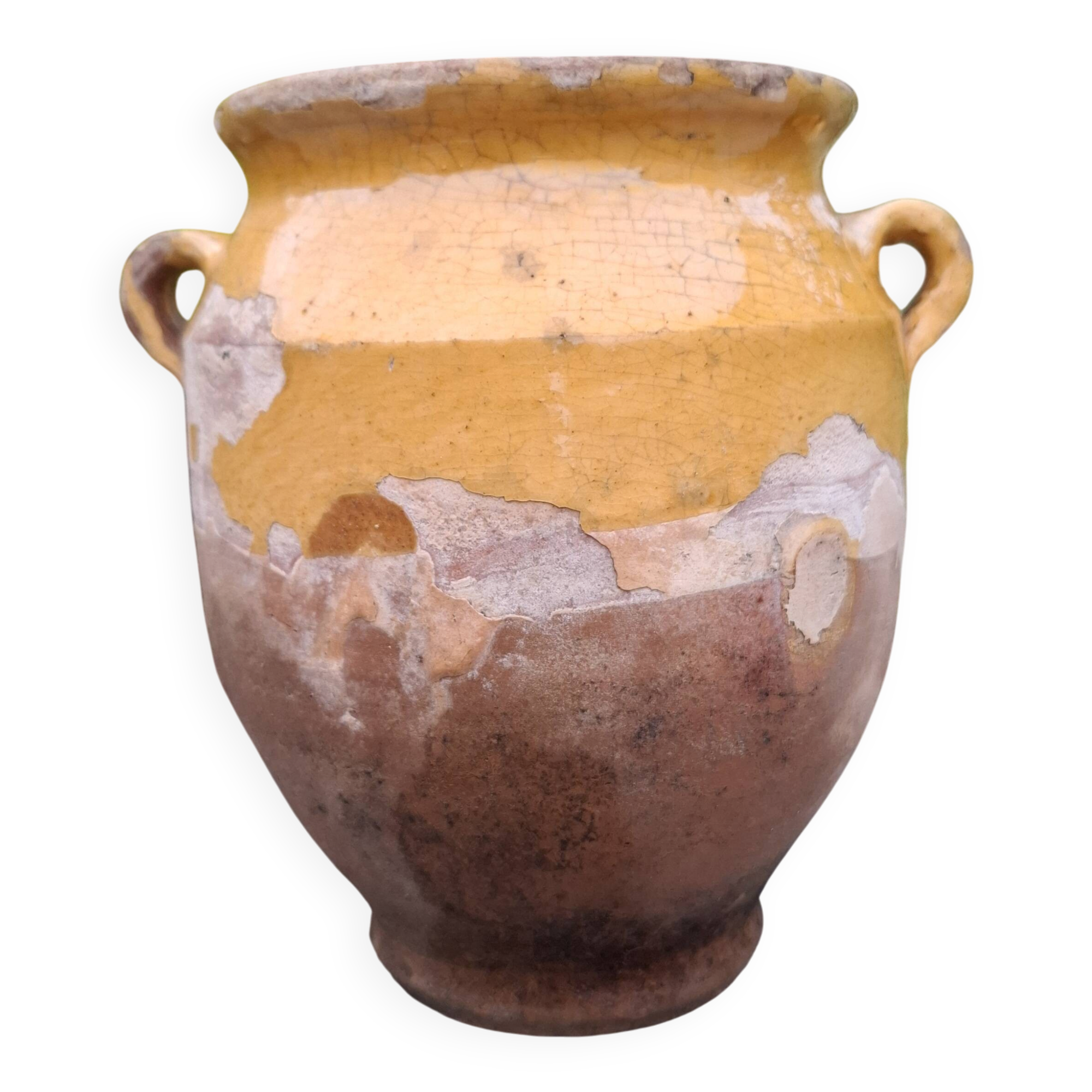 Old grease pot