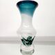 Vase Val saint lambert Studio Cristal vas op voet, conçu, Liège, 80