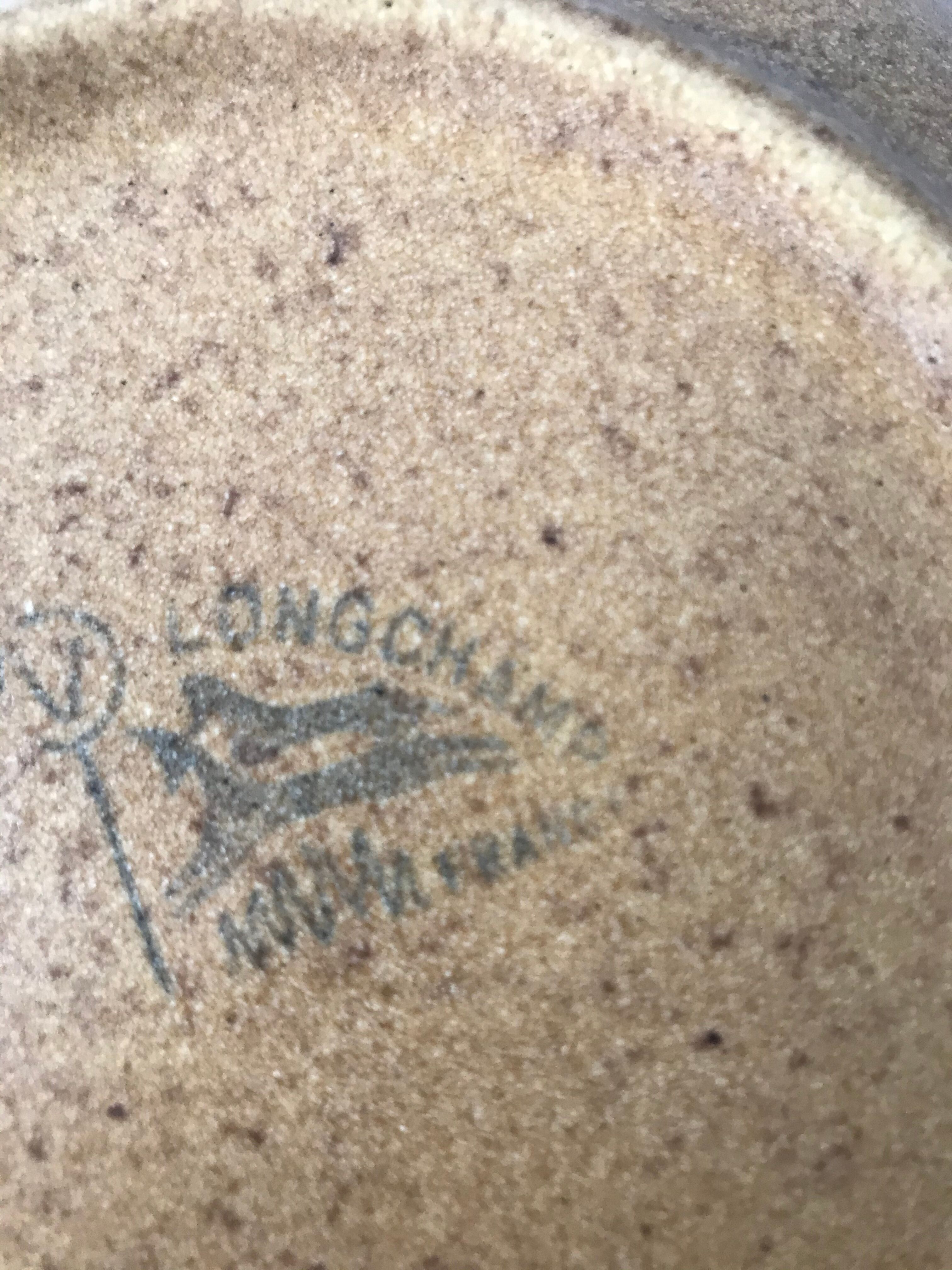 6 vintage sandstone plates