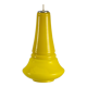 Yellow 'Cone' Peil & Putzler Pendant Lamp
