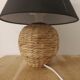 Wicker lamp