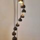 Large cascade pendant lamp by Hans Agne Jakobsson for AB Markaryd