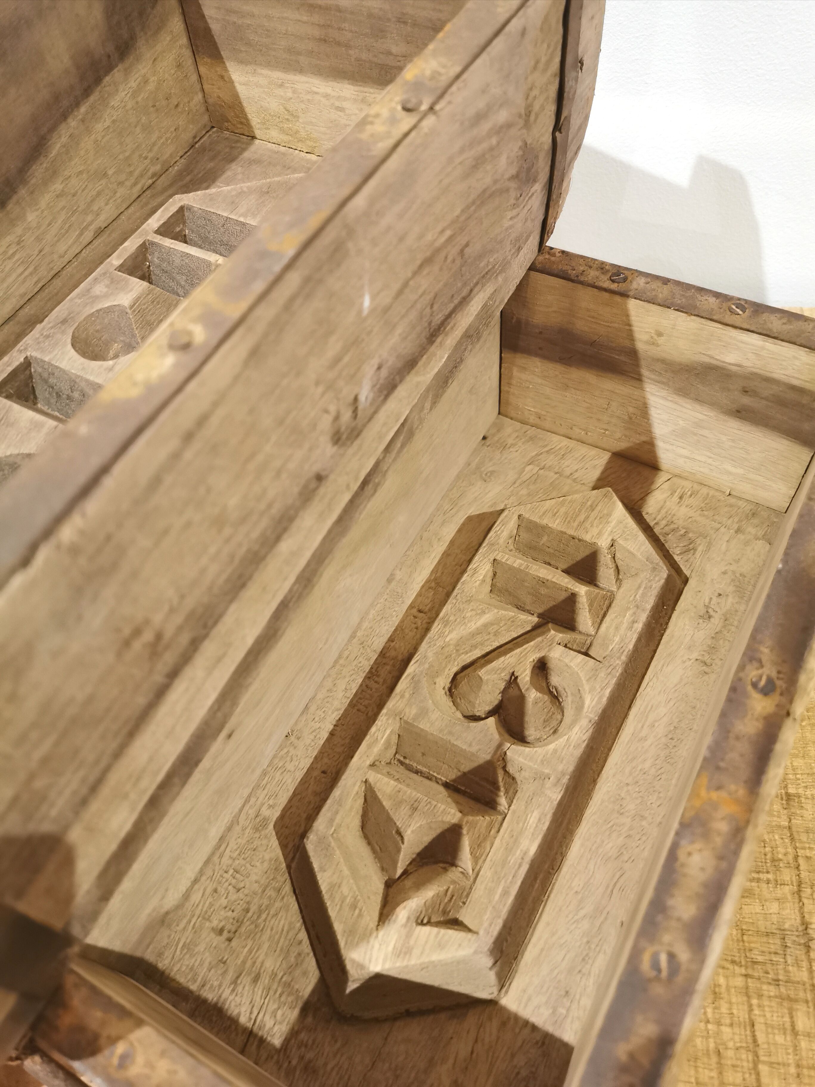 Set of 3 old brick moulds